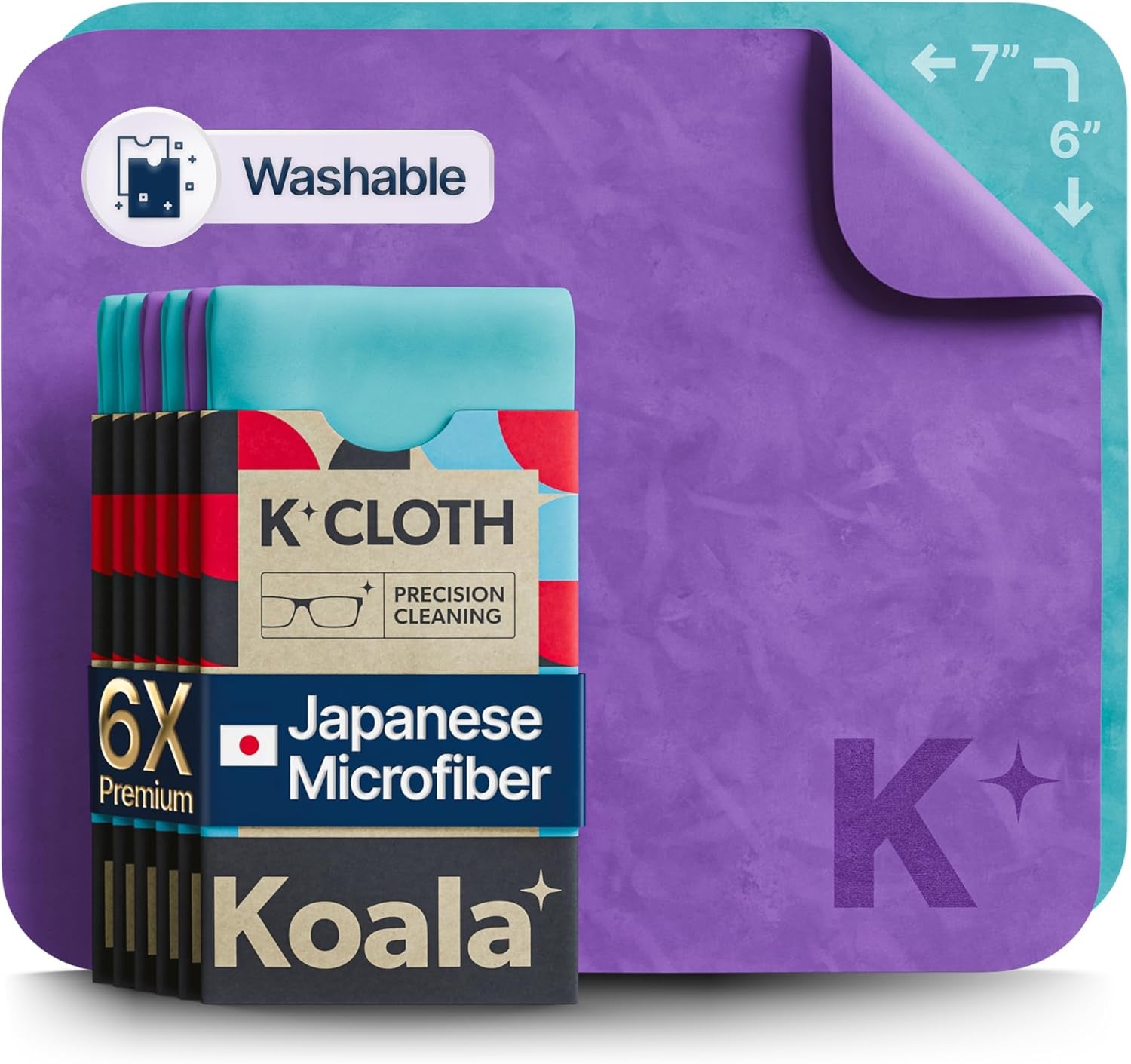 Koala Lens Cleaning Cloth | Japanese Microfiber | Glasses Cleaning Cloths | Eyeg