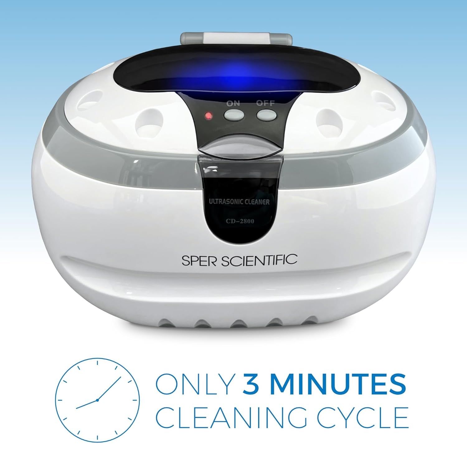 Ultrasonic Cleaner, Stainless Steel Cleaner for Jewelry, Retainer, Sterling Silver, Ultrasonic Jewelry Cleaner, 20Oz Capacity -  100005