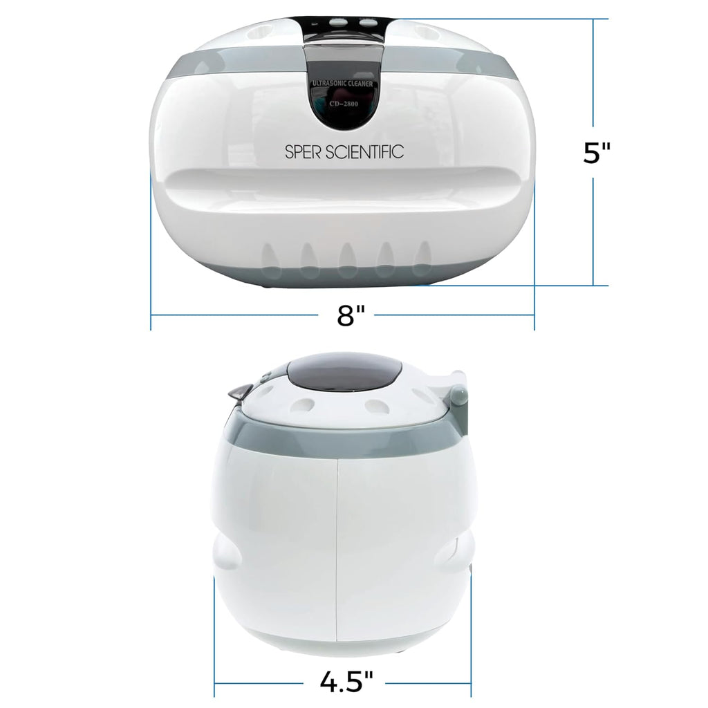 Ultrasonic Cleaner, Stainless Steel Cleaner for Jewelry, Retainer, Sterling Silver, Ultrasonic Jewelry Cleaner, 20Oz Capacity -  100005