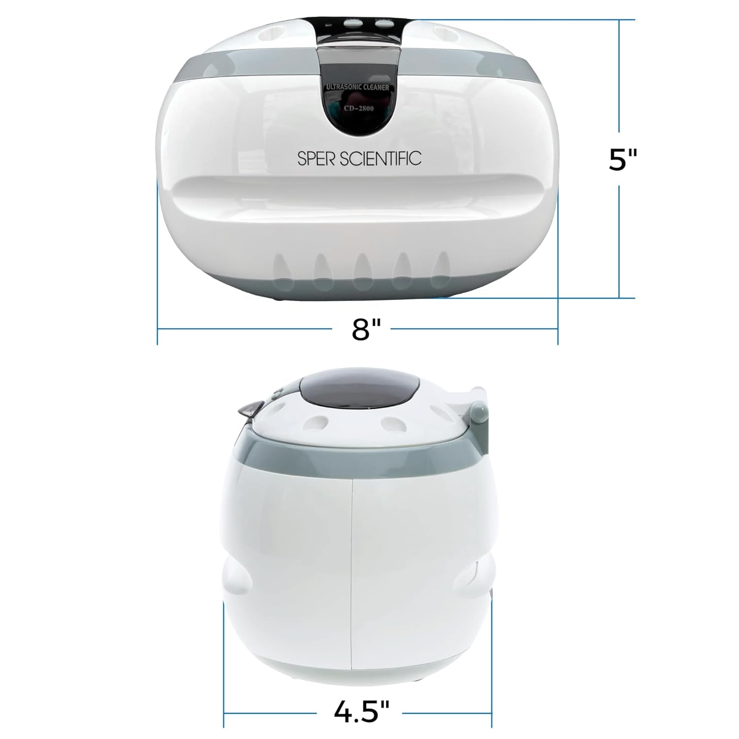 Ultrasonic Cleaner, Stainless Steel Cleaner for Jewelry, Retainer, Sterling Silver, Ultrasonic Jewelry Cleaner, 20Oz Capacity -  100005