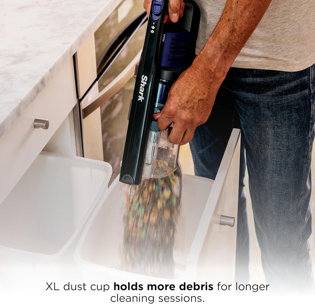 | Pet Cordless Vacuum Cleaner | LED Headlights | Removable Handheld Vacuum for Pet Hair | Crevice Tool & Pet Multi-Tool Included | 40Min Runtime | for Carpet & Hard Floors | Grey | IX141