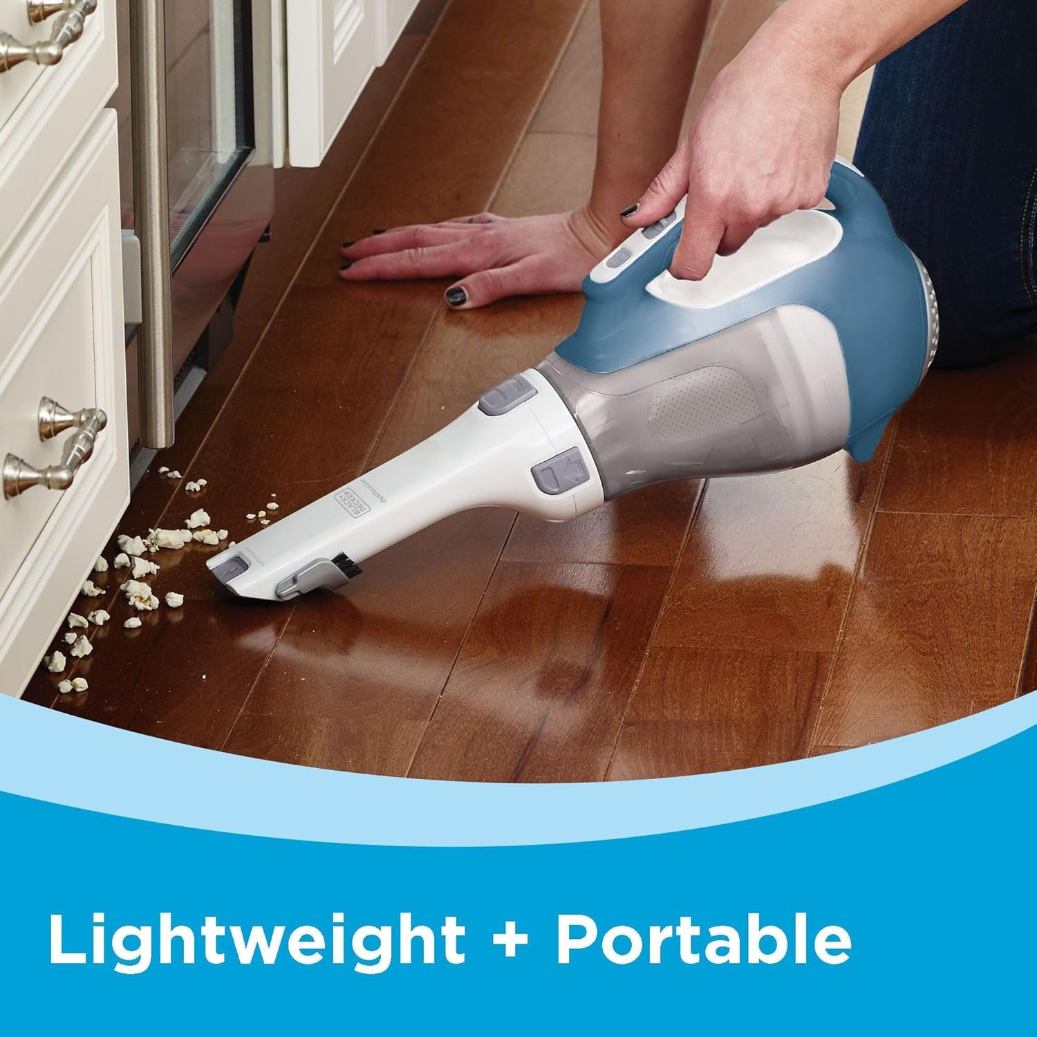 Dustbuster Advancedclean Cordless Handheld Vacuum, Compact Home and Car Vacuum with Crevice Tool (CHV1410L)