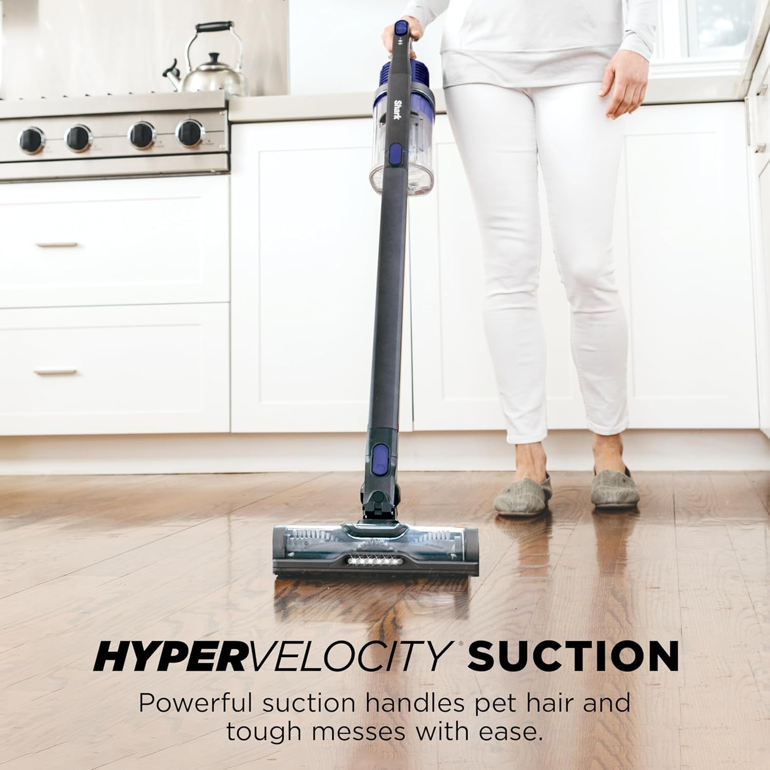 | Pet Cordless Vacuum Cleaner | LED Headlights | Removable Handheld Vacuum for Pet Hair | Crevice Tool & Pet Multi-Tool Included | 40Min Runtime | for Carpet & Hard Floors | Grey | IX141